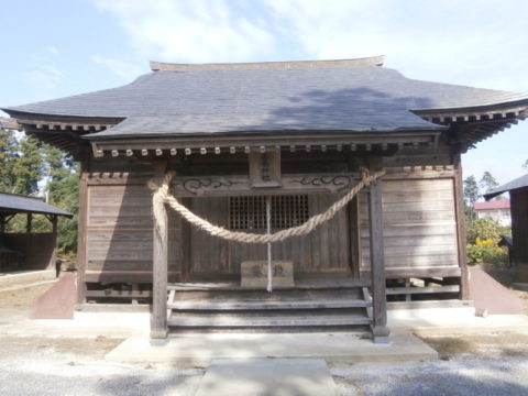 真岡鹿島神社拝殿