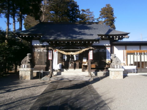 芳賀町祖母井神社拝殿